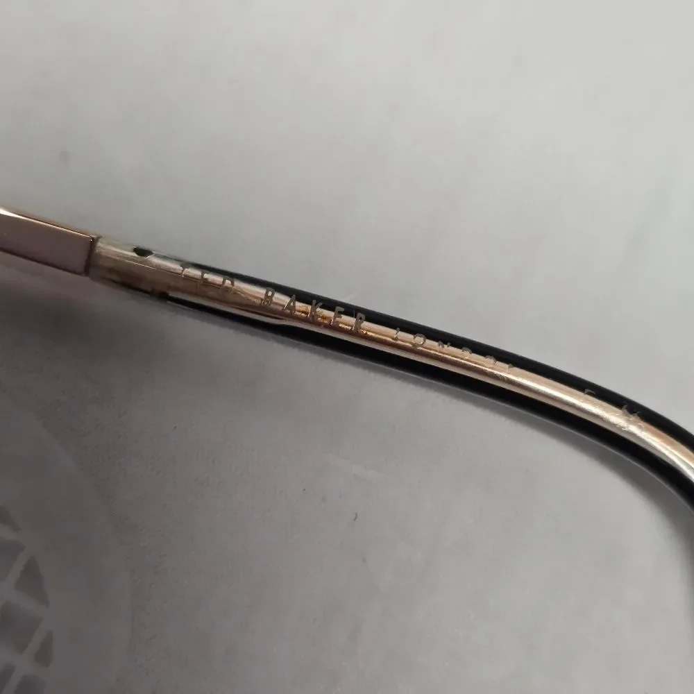 Ted Baker London TFW001 BLK 55-16-140 Women's Eyeglass Frames Black Gold